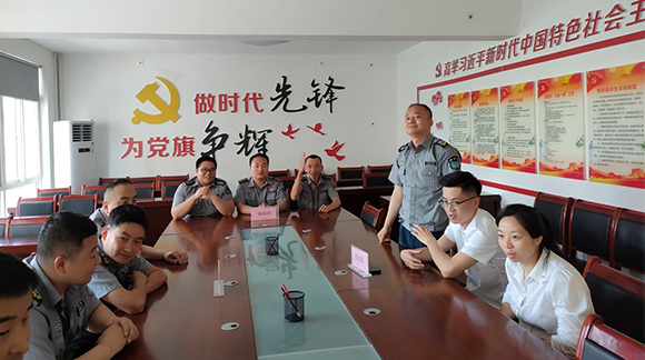 金盾護衛公司組織開(kāi)展“百年新征程 奮斗新時(shí)代” 慶祝建黨100周年知識競賽活動(dòng)